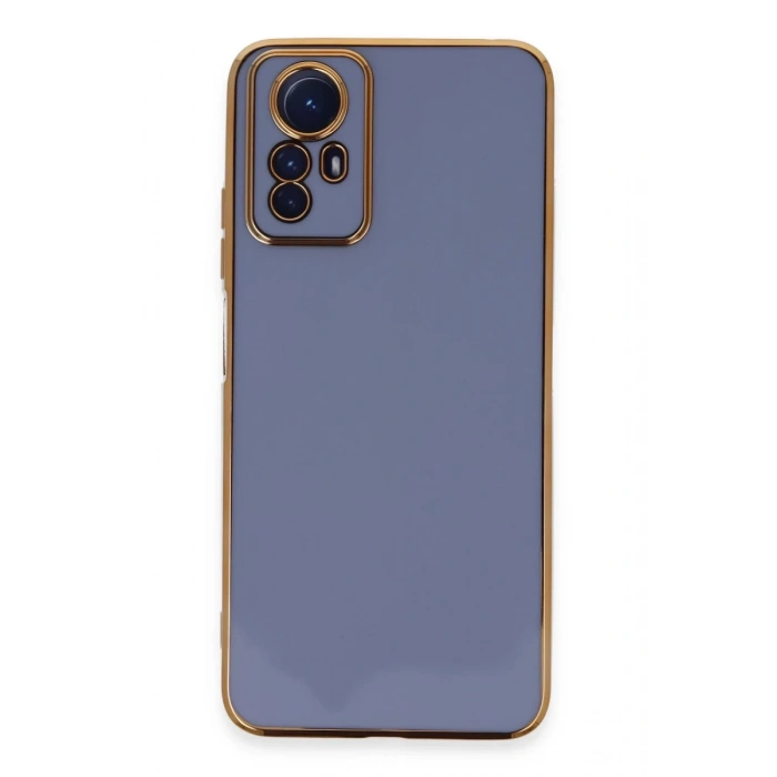 Xiaomi Redmi Note 12S Kılıf Volet Silikon - Mavi