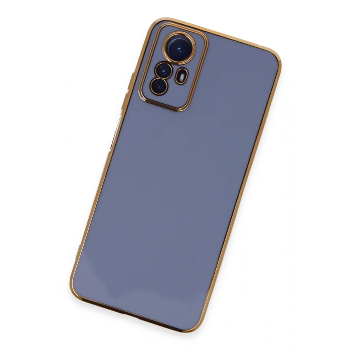 Xiaomi Redmi Note 12S Kılıf Volet Silikon - Mavi