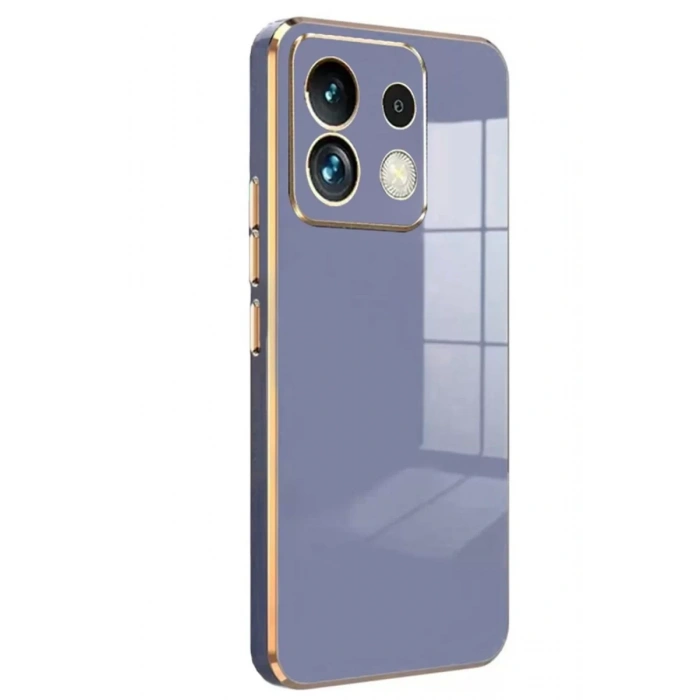 Xiaomi Redmi Note 13 4G Kılıf Volet Silikon - Mavi