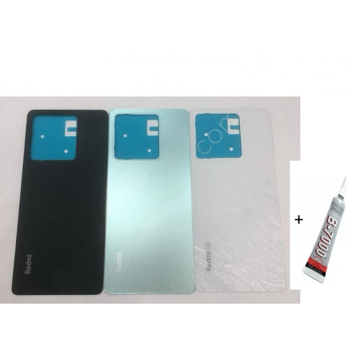 REDMİ NOTE 13 5G Uyumlu Arka Batarya Pil Kapağı MAVİ (B70