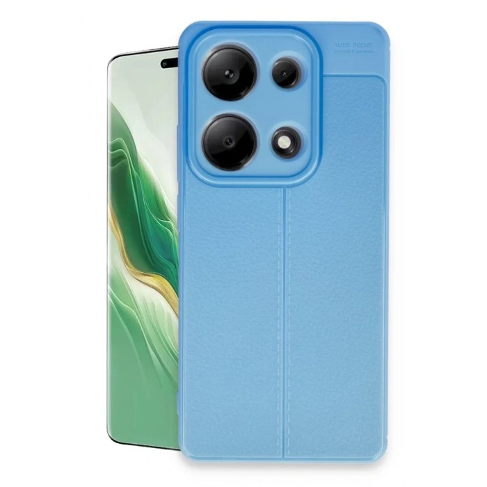Xiaomi Redmi Note 13 Pro 4G Kılıf Auto Focus Kapak - Mavi