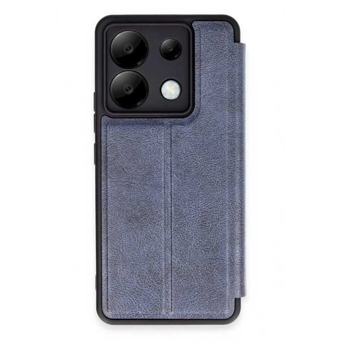 Xiaomi Redmi Note 13 Pro 5G Kılıf Flip Cover - Lacivert