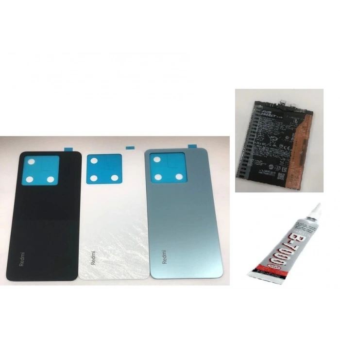 REDMİ NOTE 13 PRO Uyumlu ARKA BATARYA KAPAĞI ,BATARYA VE