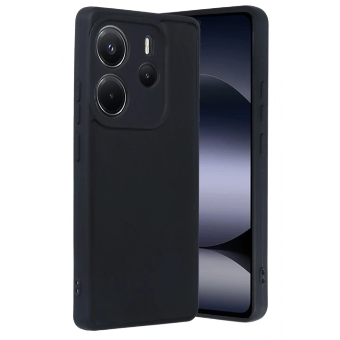 Xiaomi Redmi Note 14 4G Kılıf Aras Deri Kapak - Siyah