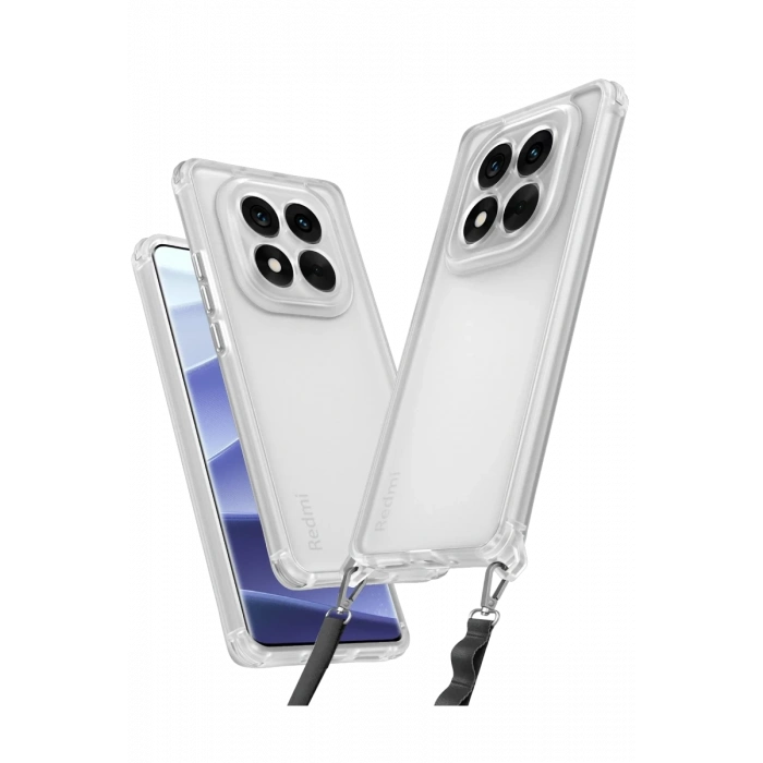 Xiaomi Redmi Note 14 Pro 5G Kılıf Penta Silikon Kılıf - Şeffaf