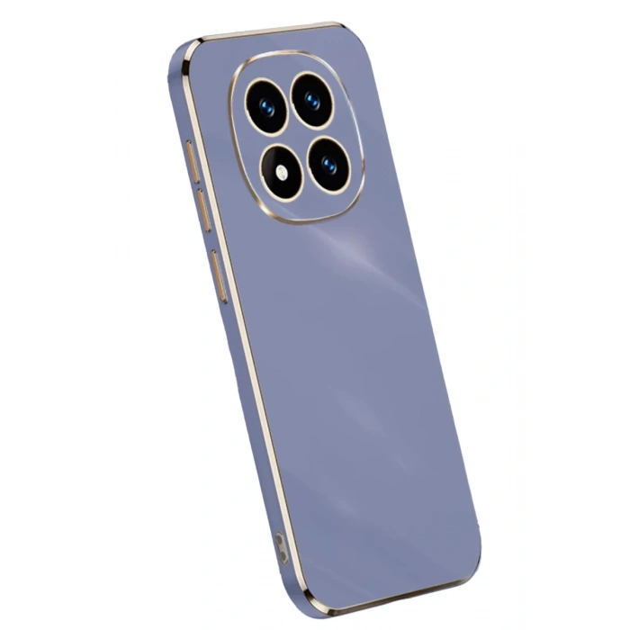 Xiaomi Redmi Note 14 Pro Plus Kılıf Volet Silikon - Mavi