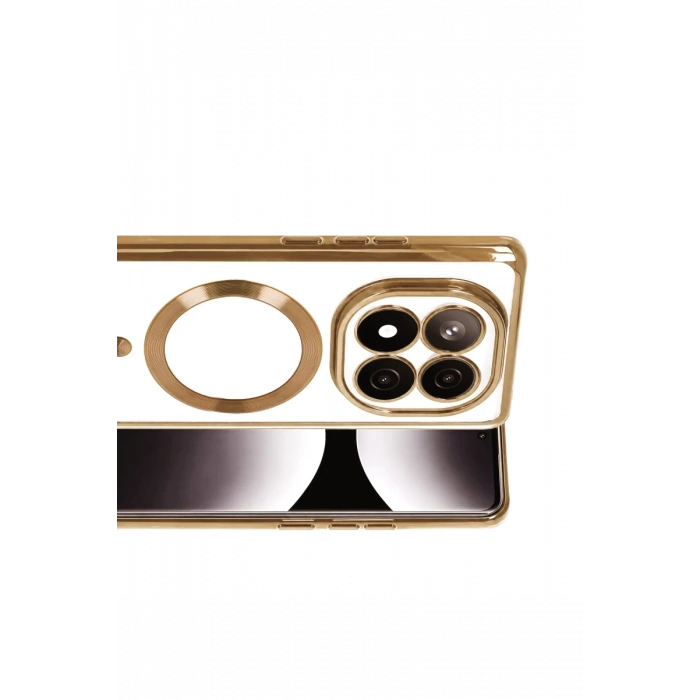 Xiaomi Redmi Note 15 Pro 5G Kross Magneticsafe Kapak - Gold