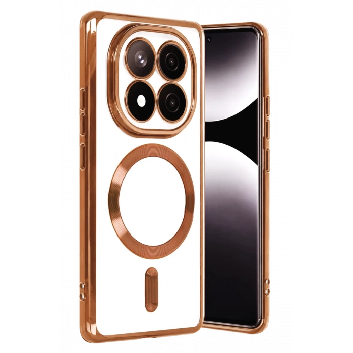 Xiaomi Redmi Note 15 Pro 5G Kross Magneticsafe Kapak - Turuncu