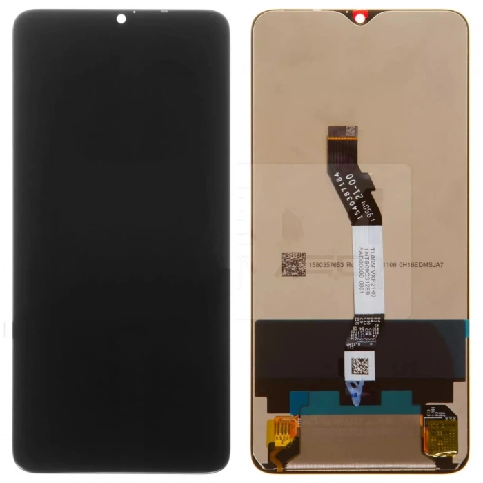 Redmi Note 8 2021 Uyumlu Ekran Dokunmatik (Siyah)