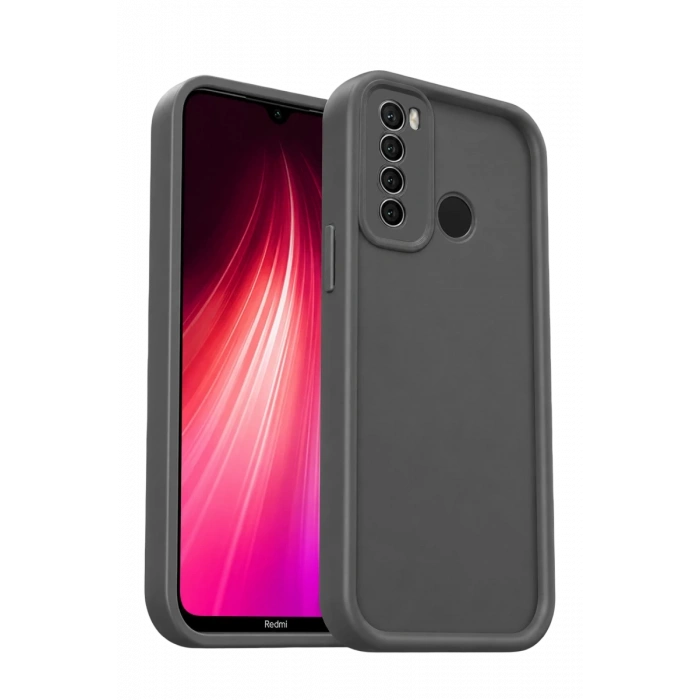 Xiaomi Redmi Note 8 Kılıf Viera Silikon - Gri