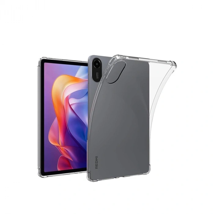 Redmi Pad 2 Kılıf Anti Shock Tablet Silikon - Şeffaf