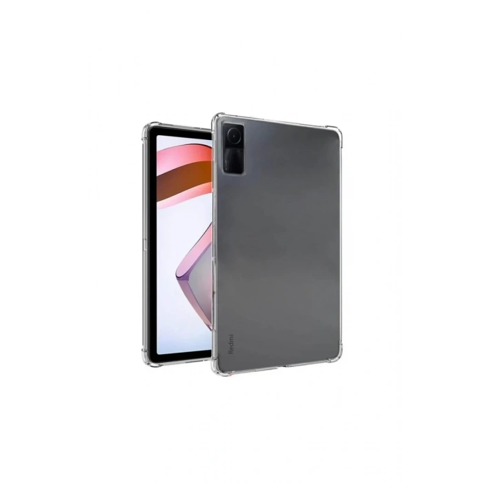 Xiaomi Redmi Pad SE 4G Kılıf Anti Shock Tablet Silikon - Şeffaf