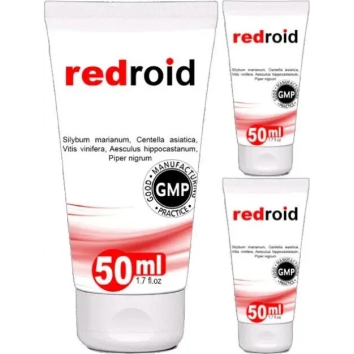 Redroid Bakım Masaj Kremi 3X50 ml
