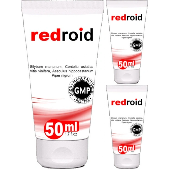 Redroid Cream 3 Adet 50 ml Özel Hemroid Kremi