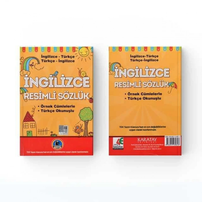 Resimli İngilizce Sözlük 1 Adet