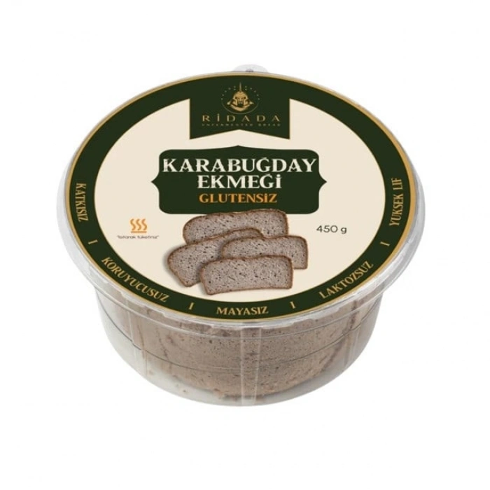 Ridada Glutensiz Karabuğday Ekmeği 450gr 1 Adet