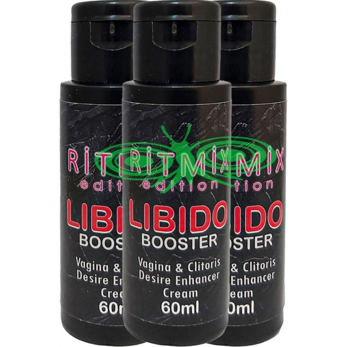 Ritmix Kadınlara Özel 3 Adet Anlık Vajinalibido Kremi 60 ml