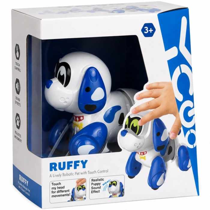 Ruffy Hareket ve Ses Efektli Robot Köpek