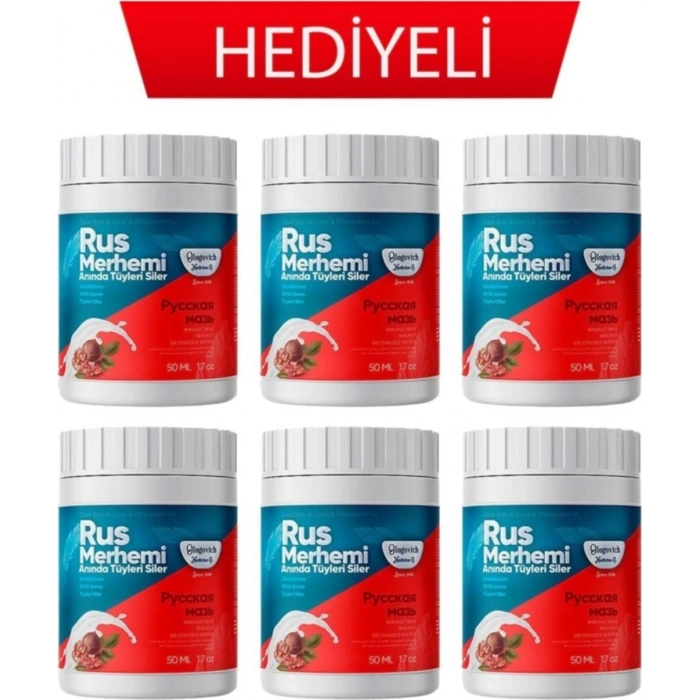 Rus Merhemi 6 Kutu Orjinal Bandrollü