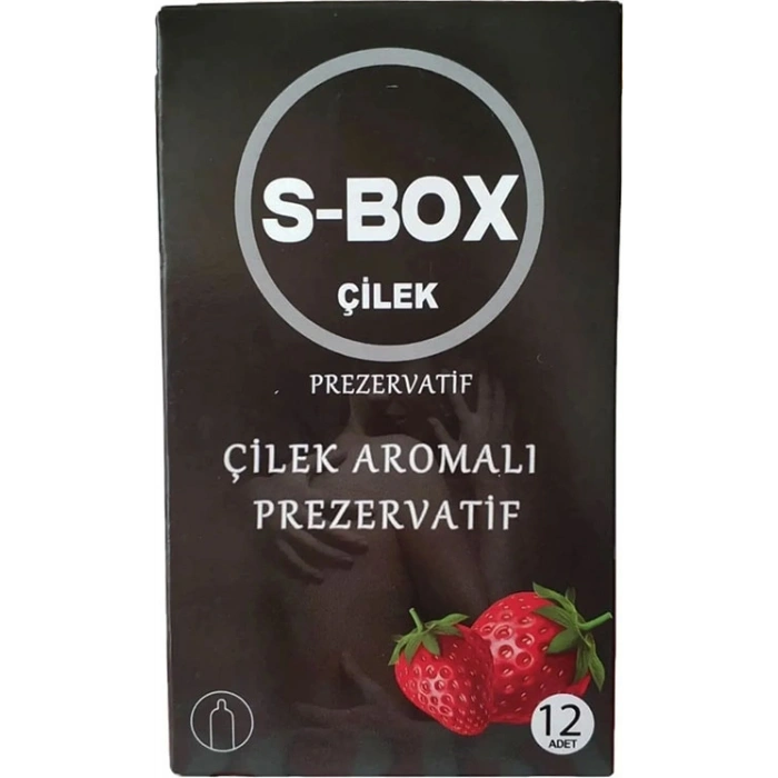 S-Box Çilek Aromalı Prezervatif 12li