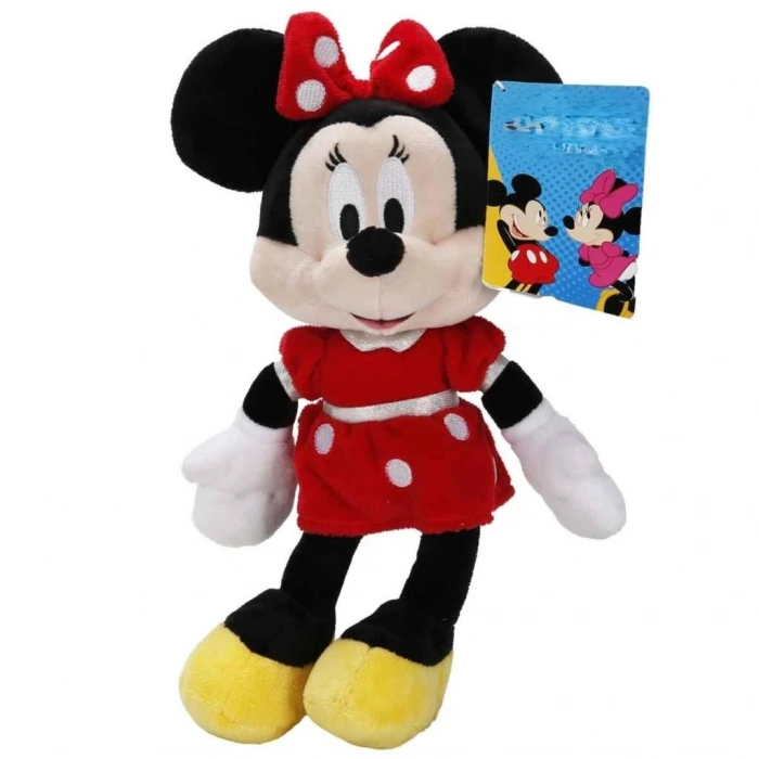 S00003414 PELUŞ  KIRMIZI ELBİSELİ 30CM