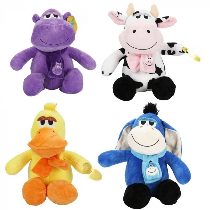 S00004779 PELUŞ EĞLENCELİ HAYVANLAR 25CM