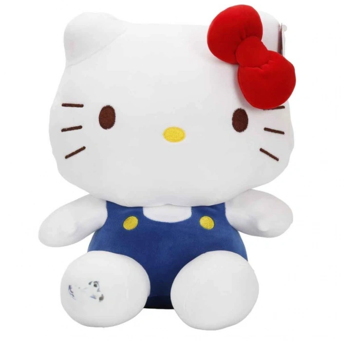 S00006116 PELUŞ S4 MAVİ TULUMLU 35CM