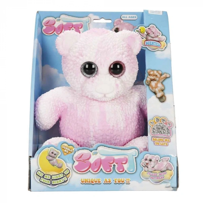 S01012331 FİGÜR SOFT BEAR DELUX KARAN PARLAYAN