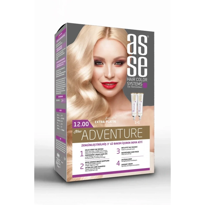 Saç Boya Seti 50 + 50 ml - 12.00