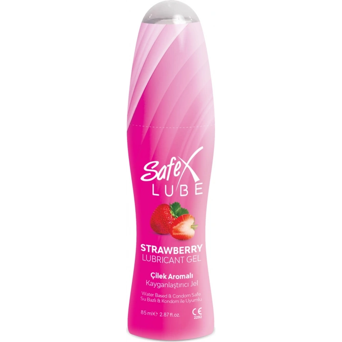 Safex Lube Jel Çilek 85 Ml.