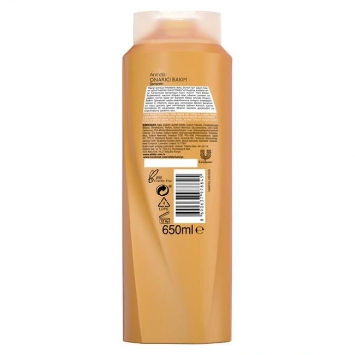 Şampuan Onarıcı 650ml 1 Adet