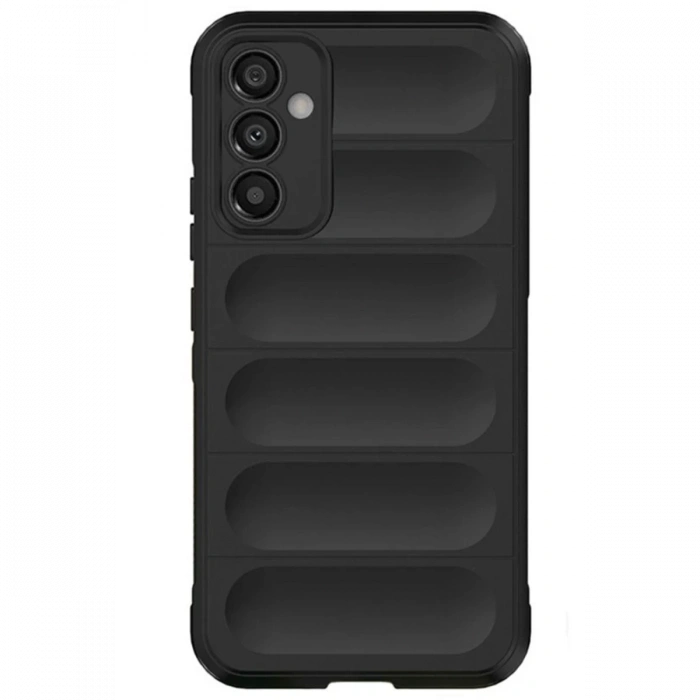 Samsung A56 Kılıf Optimum Silikon - Siyah
