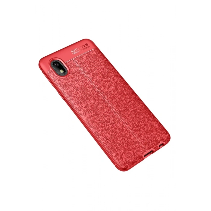 Samsung Galaxy A01 Core Uyumlu Kılıf Auto Focus Kapak - Kırmızı