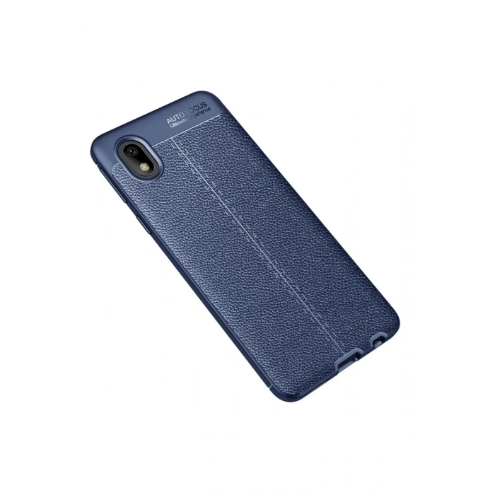 Samsung Galaxy A01 Core Uyumlu Kılıf Auto Focus Kapak - Lacivert