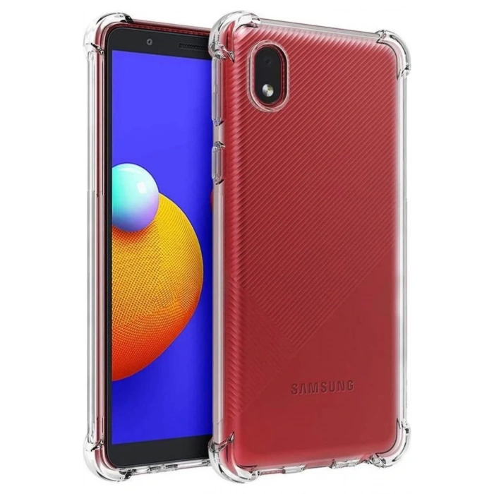 Samsung Galaxy A01 Core Uyumlu Kılıf Olex Tpu Silikon