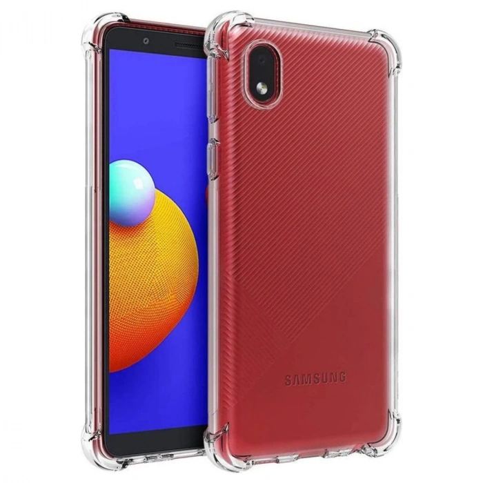 Samsung Galaxy A01 Core Uyumlu Kılıf Olex Tpu Silikon