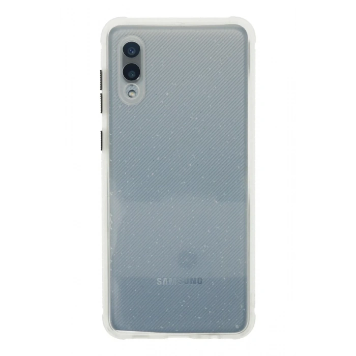 Samsung Galaxy A02 Uyumlu Kılıf Miami Şeffaf Silikon - Şeffaf