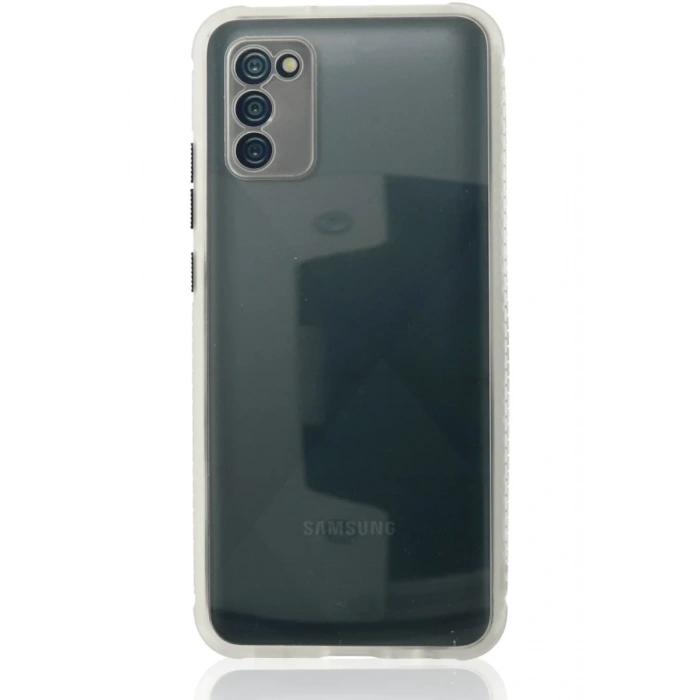 Samsung Galaxy A02S Uyumlu Kılıf Miami Şeffaf Silikon - Şeffaf