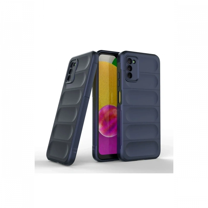 Samsung Galaxy A03S Kılıf Optimum Silikon - Lacivert