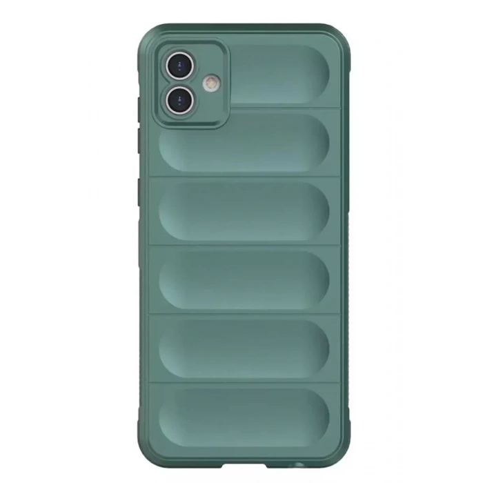 Samsung Galaxy A05 Kılıf Optimum Silikon - Koyu Yeşil