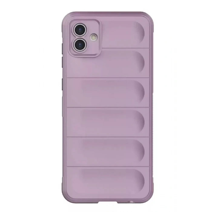 Samsung Galaxy A05 Kılıf Optimum Silikon - Mor