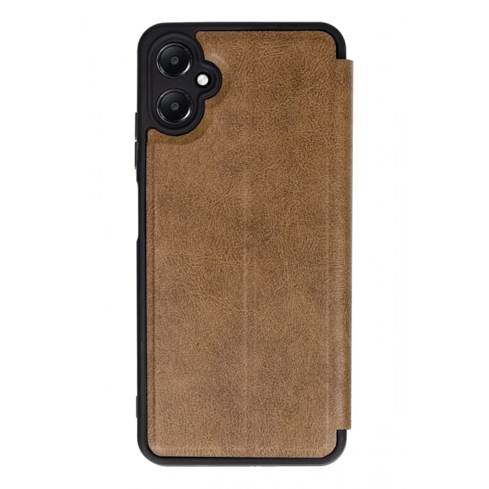 Samsung Galaxy A05 Uyumlu Kılıf Flip Cover - Taba