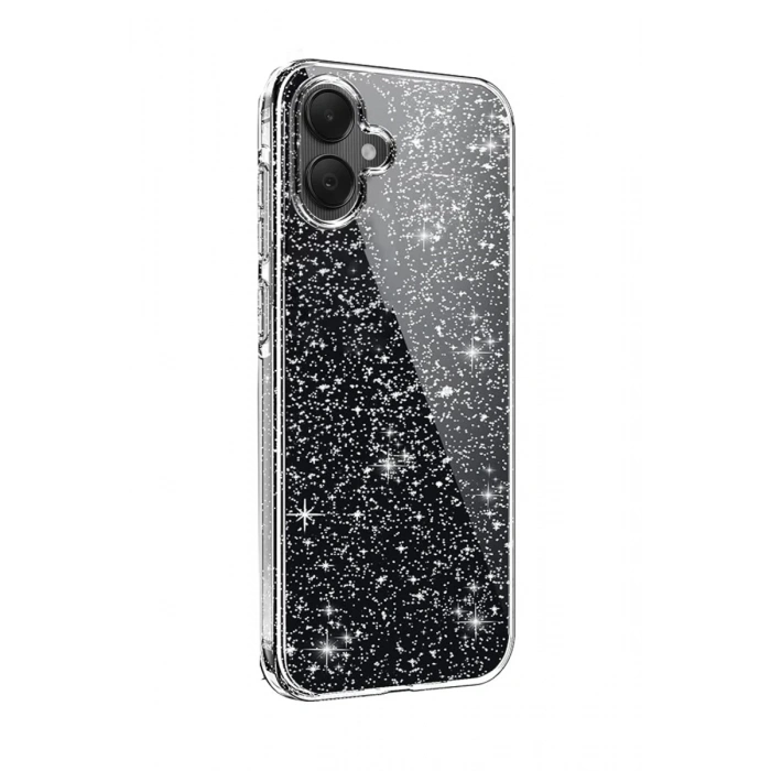 Samsung Galaxy A05 Uyumlu Kılıf Glow Kapak - Şeffaf