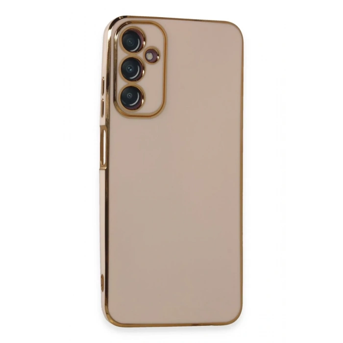 Samsung Galaxy A05S Uyumlu Kılıf Volet Silikon - Pembe