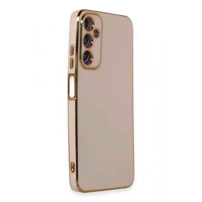 Samsung Galaxy A05S Uyumlu Kılıf Volet Silikon - Pembe