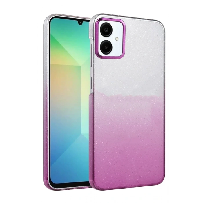 Samsung Galaxy A06 Uyumlu Glossy Kapak - Mor