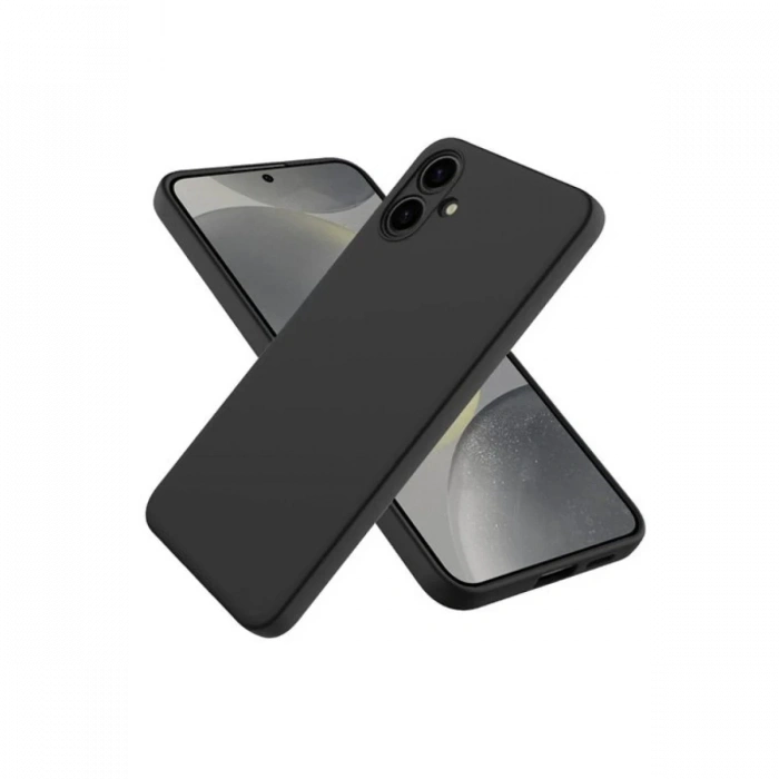 Samsung Galaxy A06 Uyumlu Kılıf First Silikon - Siyah