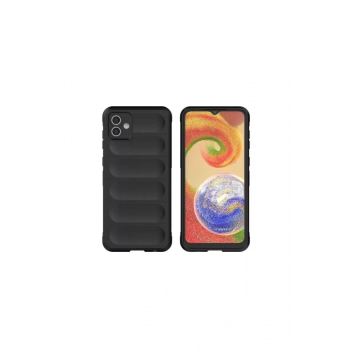 Samsung Galaxy A06 Uyumlu Kılıf Optimum Silikon - Siyah