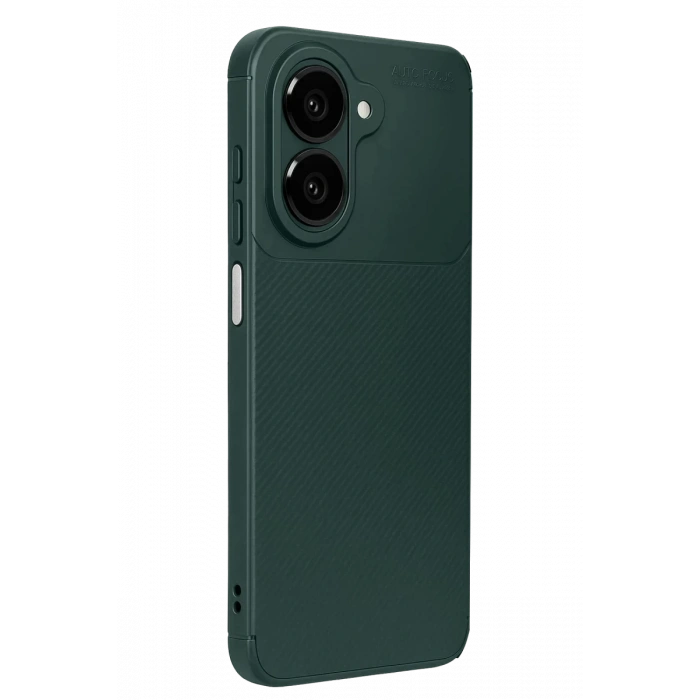 Samsung Galaxy A07 4G Auto Focus Karbon Kapak - Koyu Yeşil