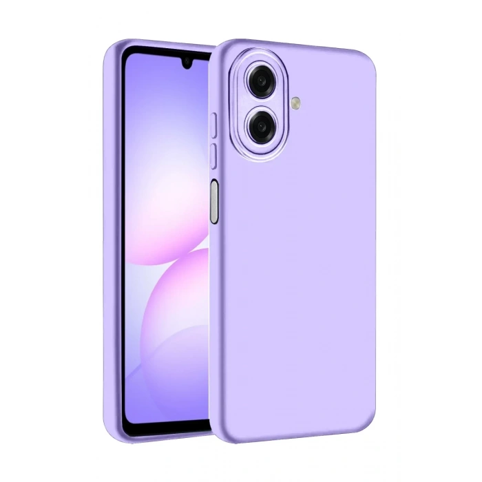Samsung Galaxy A07 4G Uyumlu First Silikon - Lila